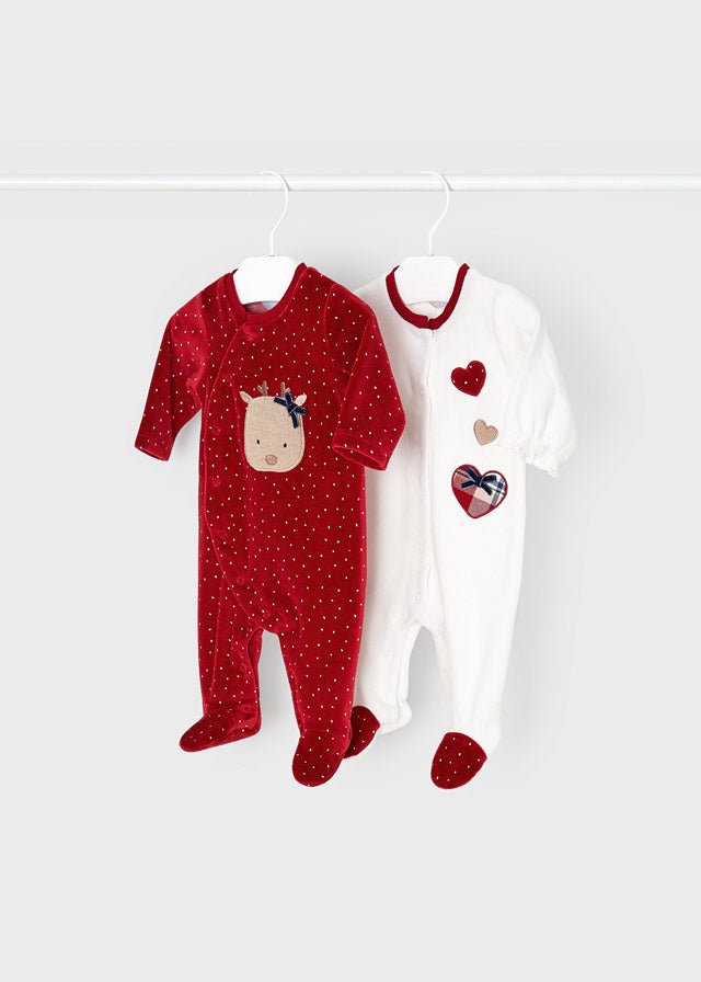 Dotted Dear Onesie