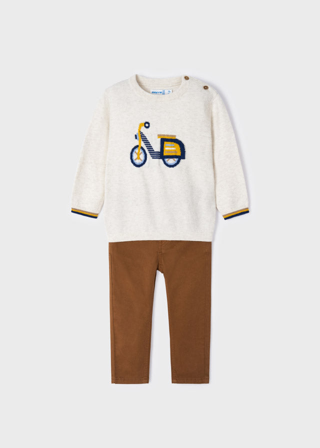 Knit Bike Sweater