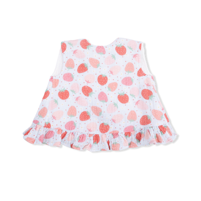Strawberry Bliss-Ruffle Back Set