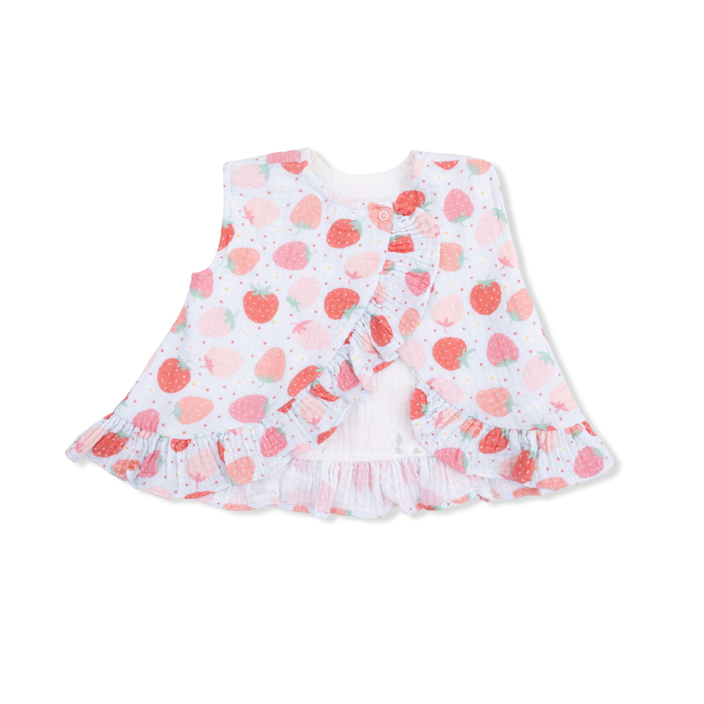 Strawberry Bliss-Ruffle Back Set