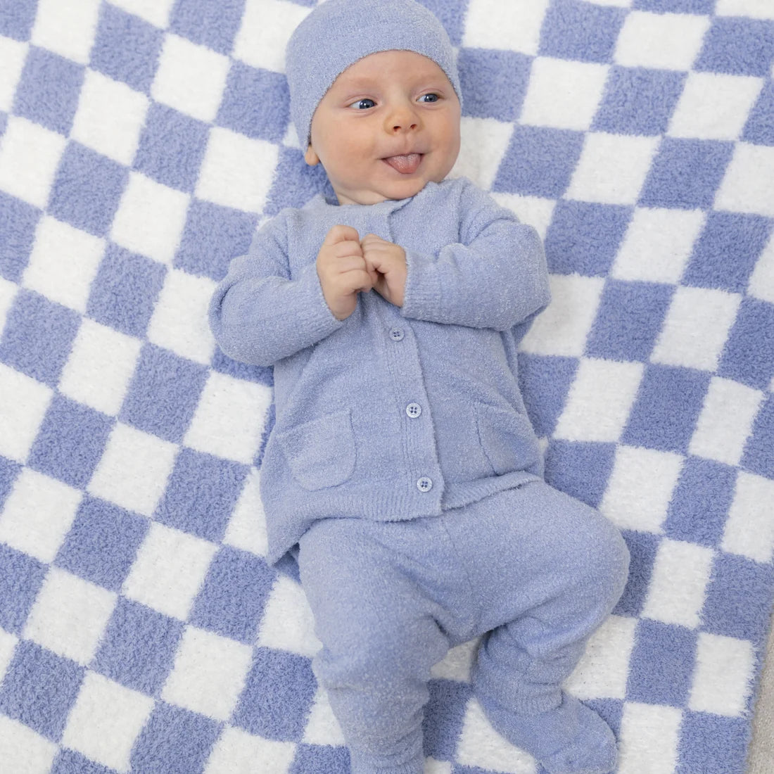 Chenille 4Pc Cardigan Set