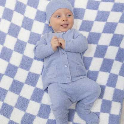 Chenille 4Pc Cardigan Set