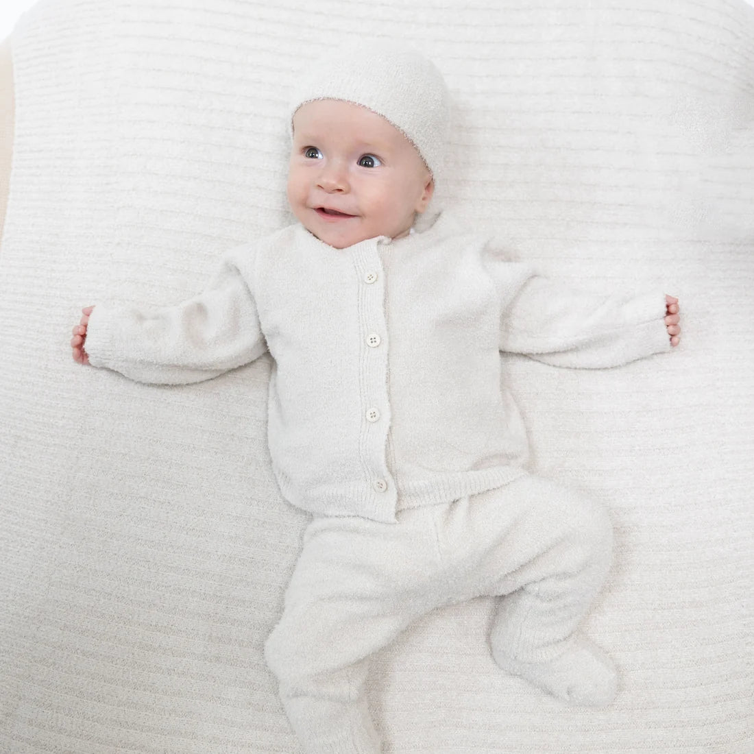 Chenille 4Pc Cardigan Set