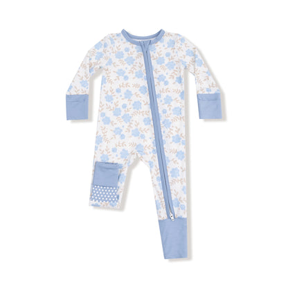 Baby Blue Floral 2 Way Romper