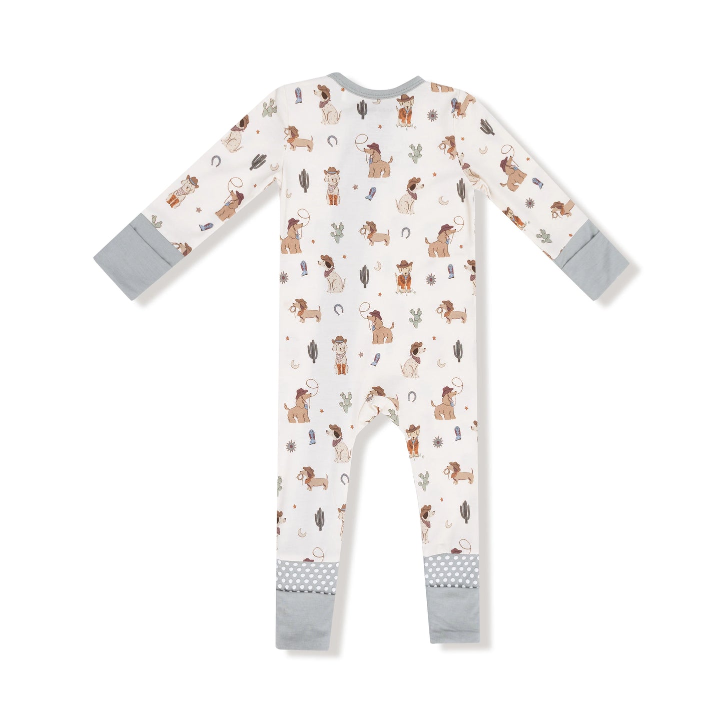 Cowboy Dogs Convertible Romper