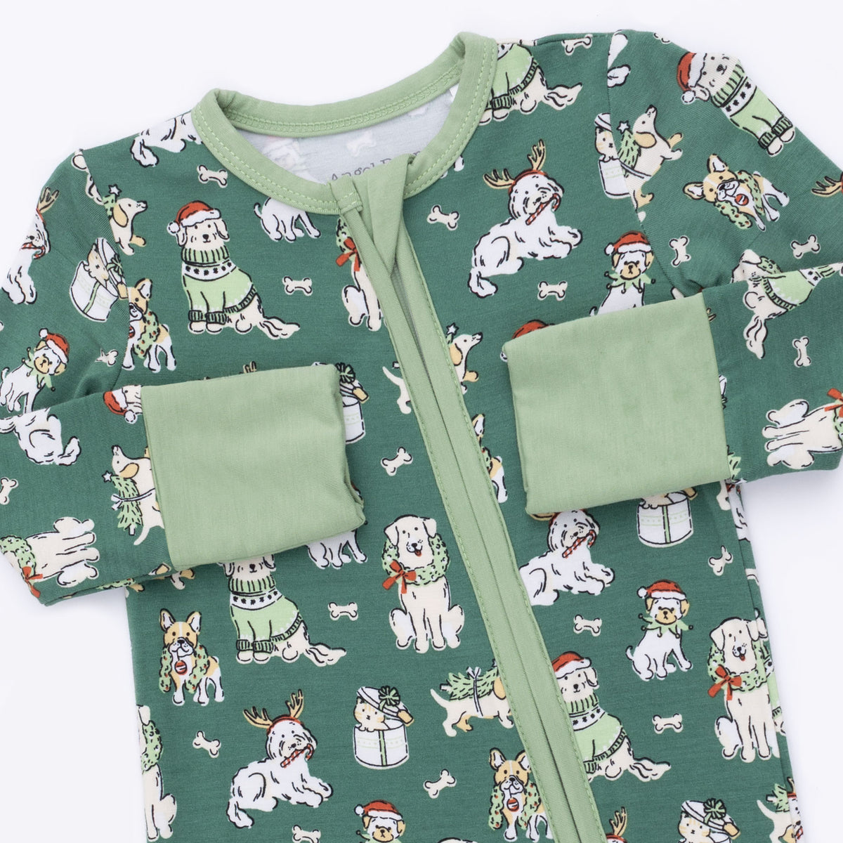 Christmas Dogs Uni Convertible Romper