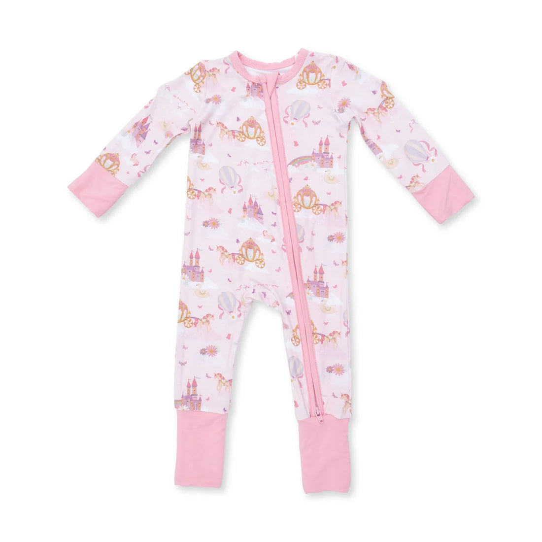 Princess Unicorns & Castle Convertible Romper