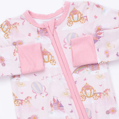Princess Unicorns & Castle Convertible Romper