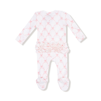 Ribbon Bow Trellis 2 Way Footie