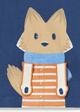 Navy Fox Long Sleeve T-Shirt
