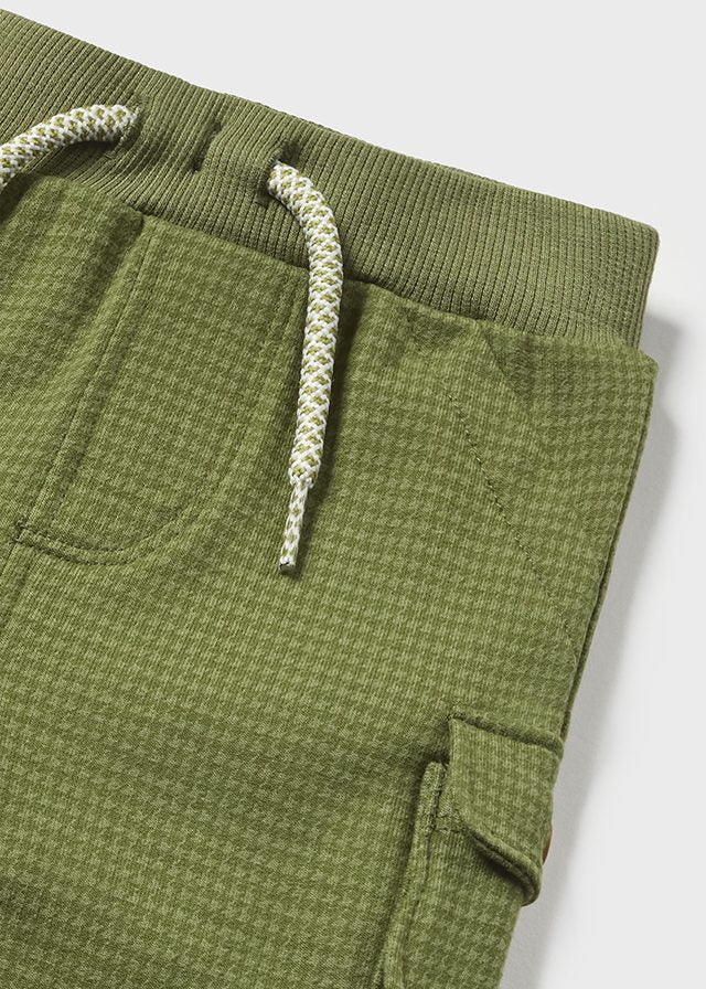 Newborn Olive Better Cotton Cargo Pants