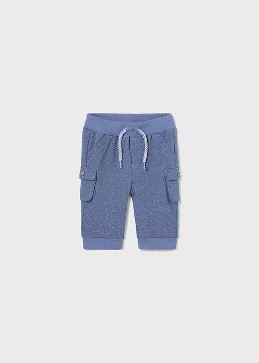 Newborn Blue Better Cotto Cargo Pants