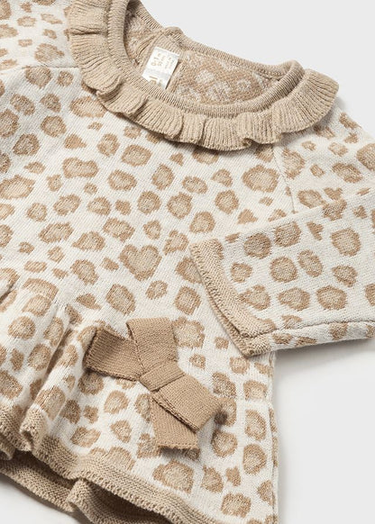 Newborn Girl 3pc Knit Set