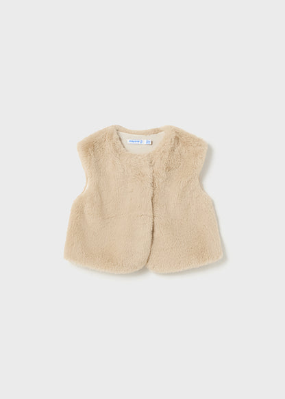 Baby 3 piece Faux Fur Vest Set