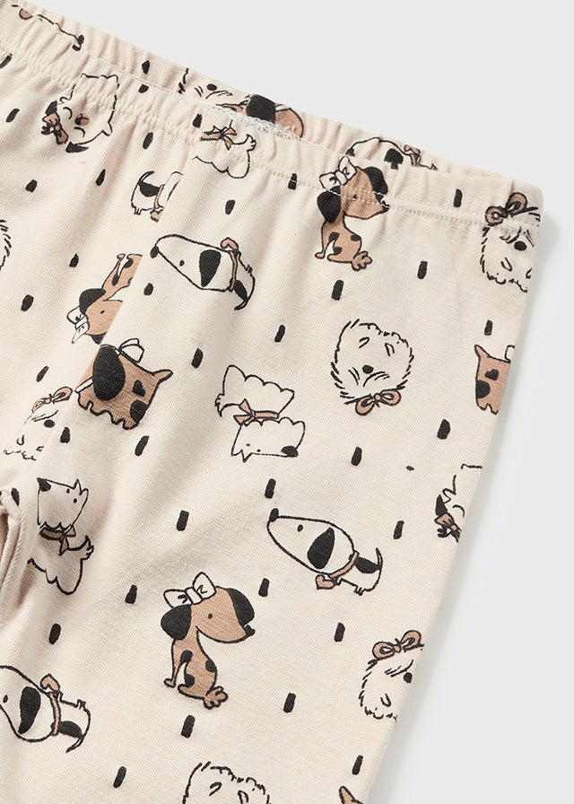 Baby Girl Doggie Print 3 Pc Set