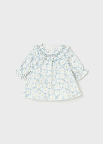 Baby Girl Velvet Flower Dress