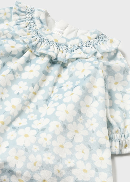 Baby Girl Velvet Flower Dress