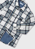 Boys Plaid Better Cotton Overshirt