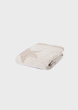Knit Faux Fur Shawl/Blanket