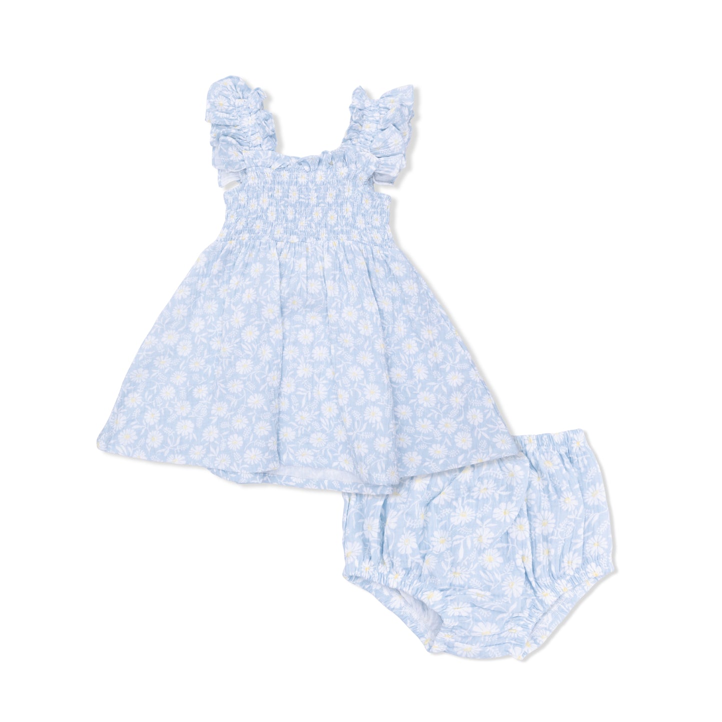 Western Daisies Smoked Sundress