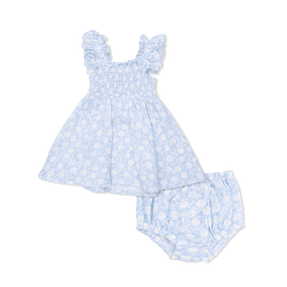 Western Daisies Smoked Sundress