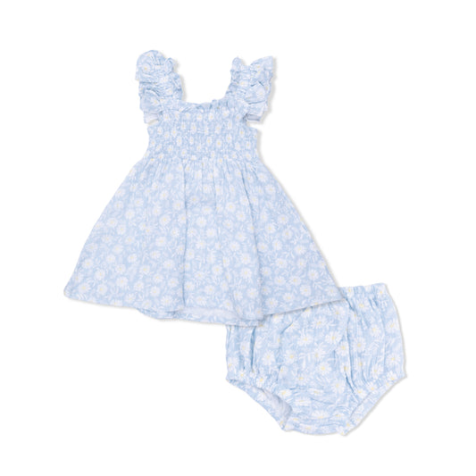 Western Daisies Smoked Sundress