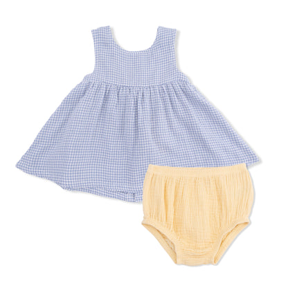 Gingham Dress w/ Bloomer