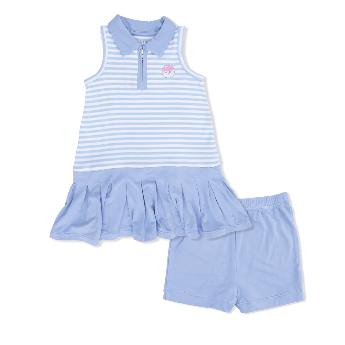 Girl Tennis Dress w/Shorts