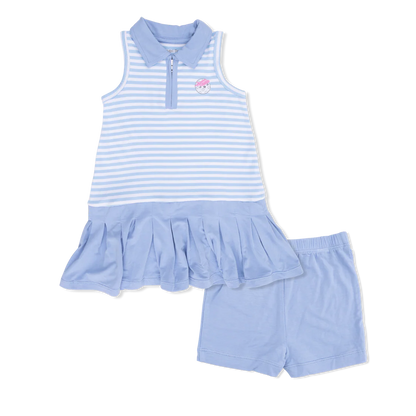 Girl Tennis Dress w/Shorts