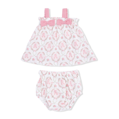 Cameo Ballet Printed Top w/Bloomer