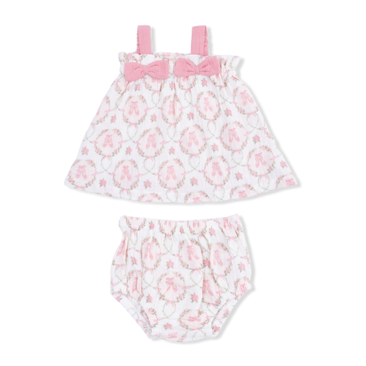 Cameo Ballet Printed Top w/Bloomer