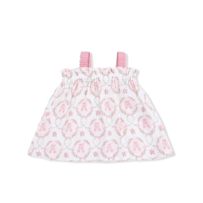Cameo Ballet Printed Top w/Bloomer