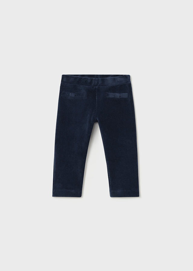 Baby Girl Corduroy Knit Basic Pants