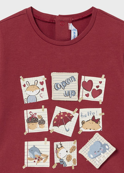 Baby Girl Photo Collage T-Shirt