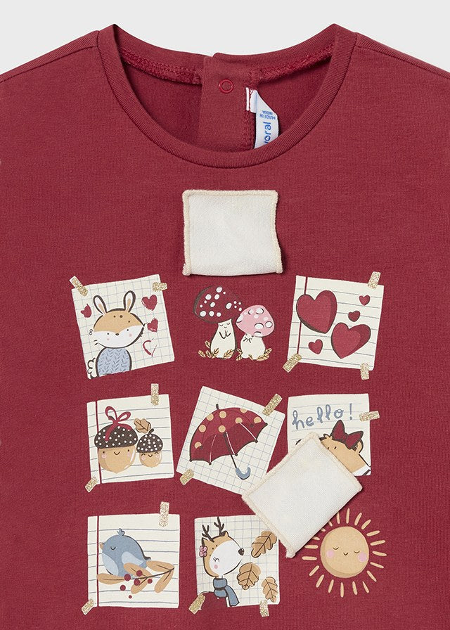 Baby Girl Photo Collage T-Shirt