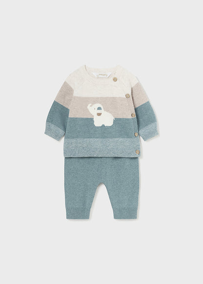 Baby Boy Iceberg Striped Sweater Set