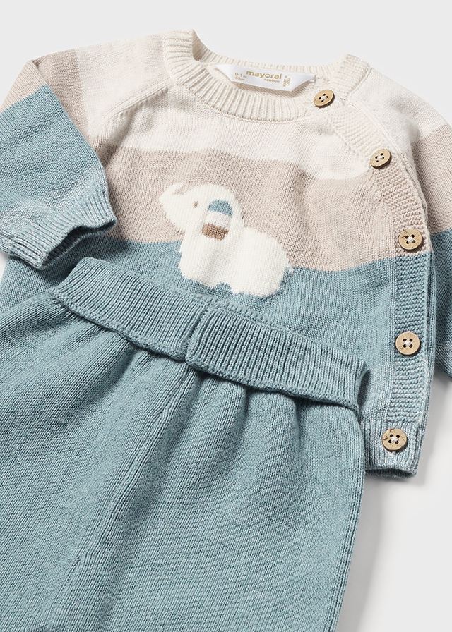 Baby Boy Iceberg Striped Sweater Set