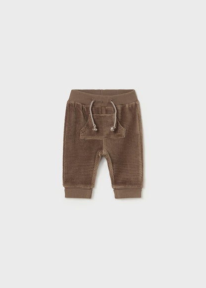 Baby Boy Mocha Corduroy Pants