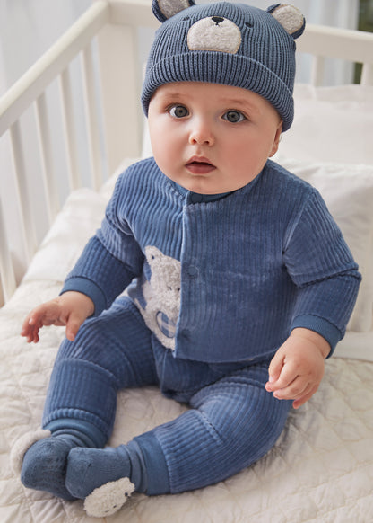 Newborn Corduroy One-Piece