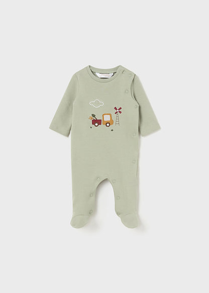 Newborn's Set of 2 One-Piece, Moss