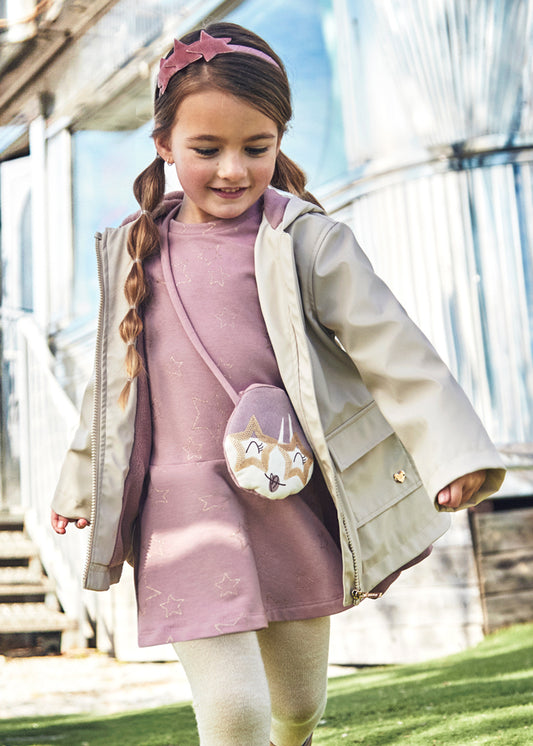 Girls Rosy Dress with Purse