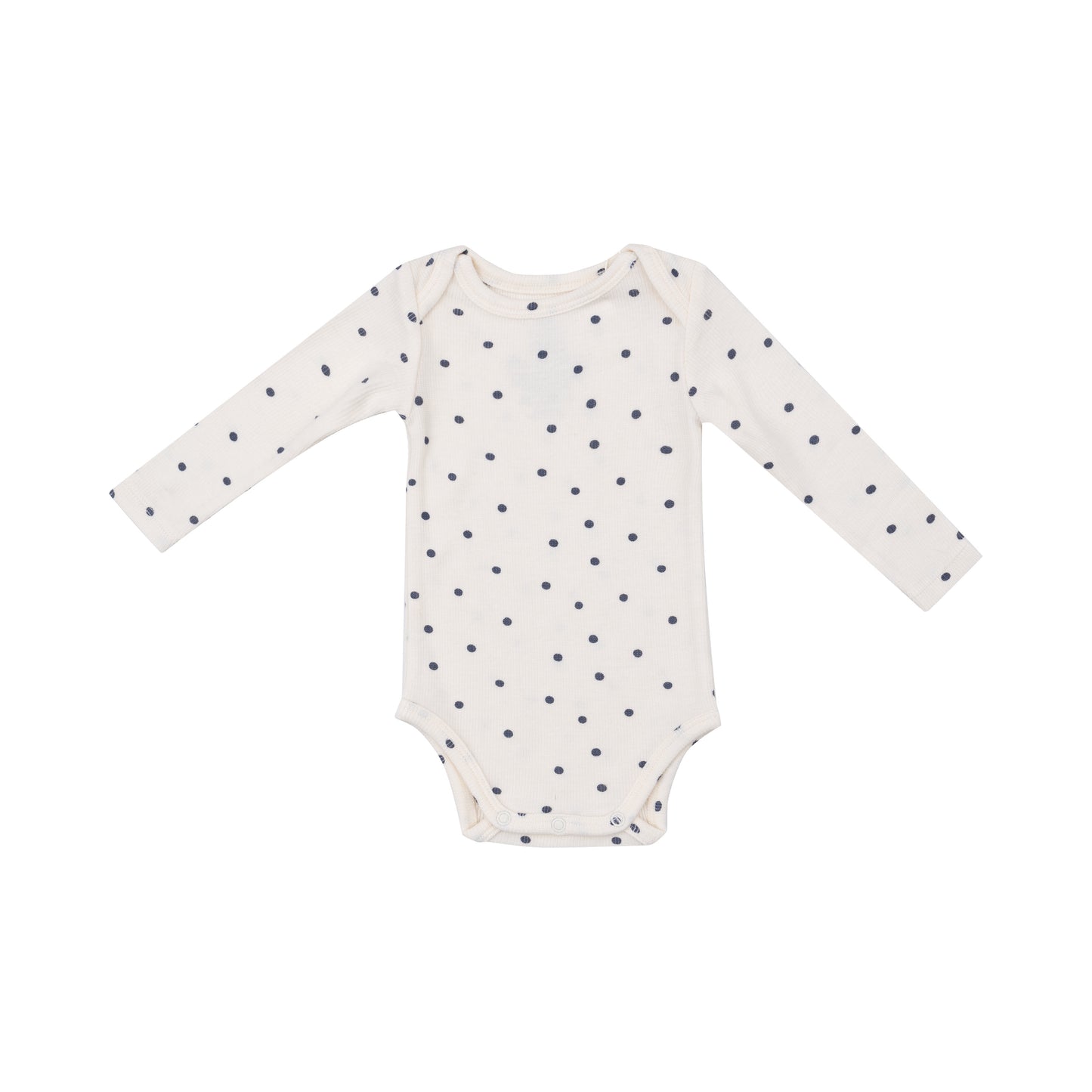 Newborn Mini Dot Bodysuit, Navy