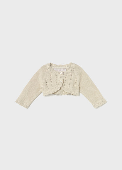 Newborn Basic Knit Cardigan