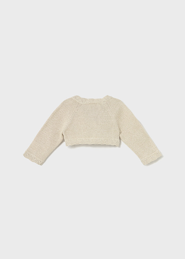 Newborn Basic Knit Cardigan
