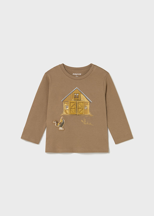 Infant Boy Farm L/s T-Shirt