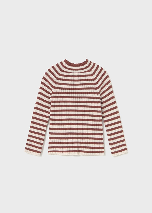Infant Girl Mock Neck Sweater