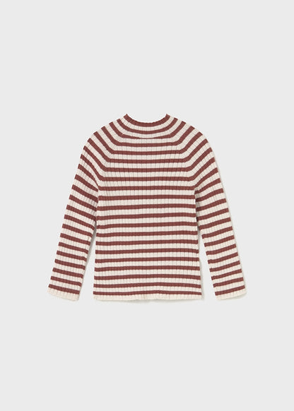 Infant Girl Mock Neck Sweater