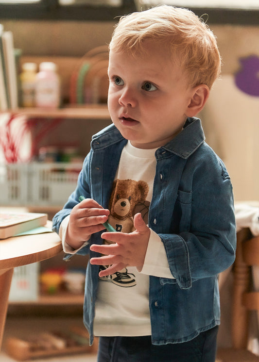 Infant Denim L/s Shirt