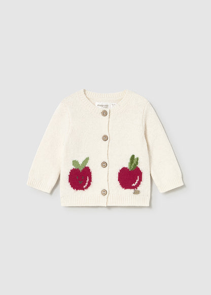 Newborn Fruity Knit Cardigan