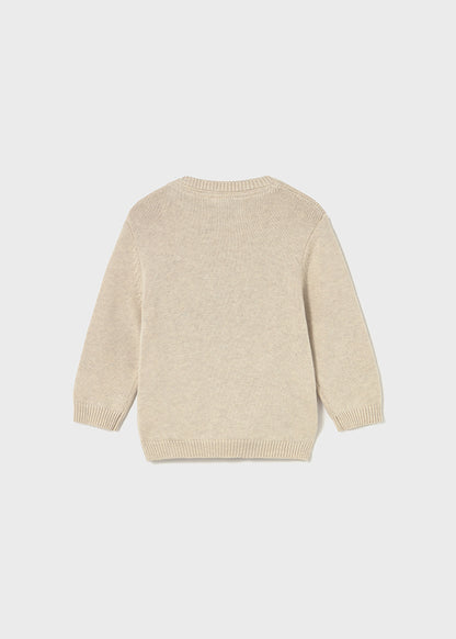 Infant Boy Oversized Bear Sweater